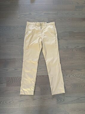 Polo by Ralph Lauren Khaki Stretch Chinos — Light Beige